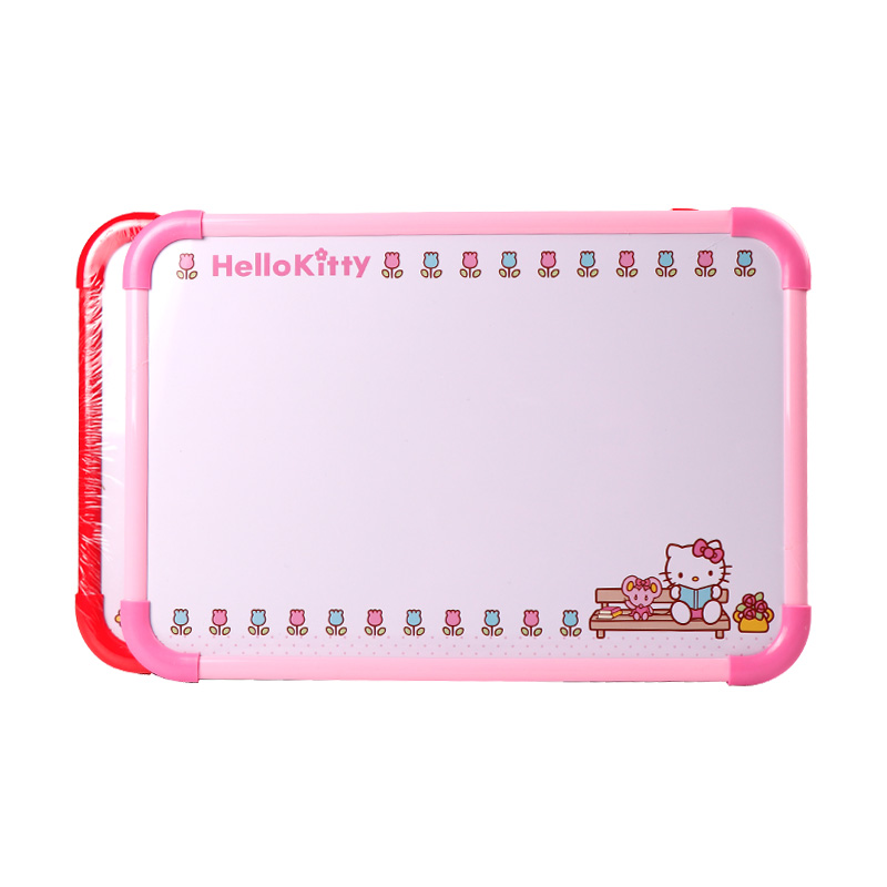 Topsthink с узором надписей Хелло китии детская квадратный детская обучающая посуда 3 Размер филе Магнитный сухой белая доска для записей, 5 шт. в наборе