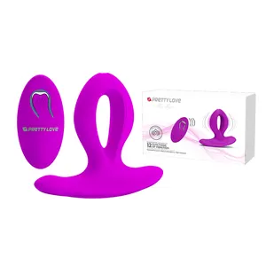 New Product remote USB rechargeable Silicone 20 model vibration anal plug for man or woman