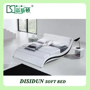 Modern oval king size round bed designs on sale DS-1029