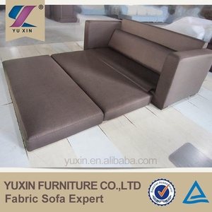 Canapé-lit pliable moderne réglable de taille simple marron avec <span class=keywords><strong>matelas</strong></span> rembourré en cube fonctionnel pour la maison canapé-lit d'hôtel - Product Image 2