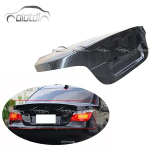 Thân Xe Bộ Dụng Cụ Thay Thế Sợi Carbon Phía Sau Thân Cây Cửa Sau Cho BMW E60 Trims