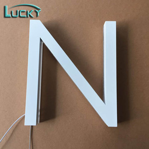 Hintergrund beleuchtung Interieur Exquisite Zeichen Acryl LED Buchstaben und Alphabet Buchstaben Kunststoff - Product Image 5