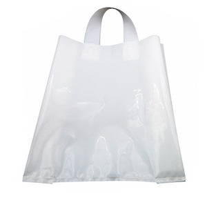 Nuevo estilo cleap bucle suave LDPE HDPE manija de plástico biodegradable bolsa de <span class=keywords><strong>transporte</strong></span> comercial - Product Image 6