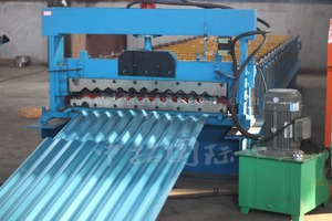 Tetto di lamiera ondulata che fa macchina/manuale di tegole di macchina/copertura di zinco rullo che forma macchina - Product Image 5