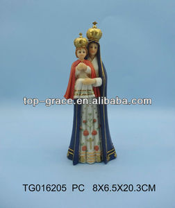 Personnalisé résine religieux mary statue avec bébé jésus <span class=keywords><strong>figurine</strong></span> - Product Image 1