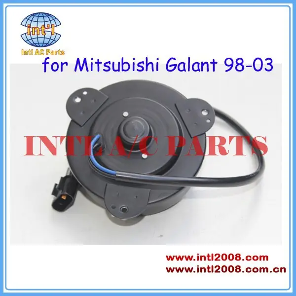 A/C del ventilador del condensador Motor para Mitsubishi Galant/Mirage/Eclipse/ LANCER 1998 - 2003 MR31578 de las agujas del reloj ventilador de motor