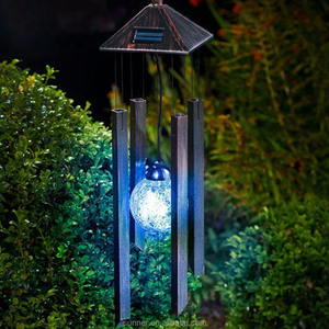 Solar Wind Chime SPINNER automático lámpara colgante balcón chandelier - Product Image 3