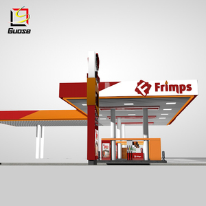 Gas stazione di cartello distributore di benzina segni direzionale pilone distributore di benzina per la vendita - Product Image 2