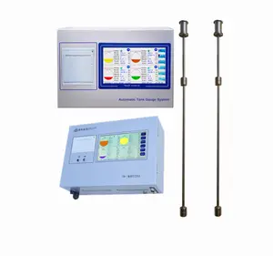 petrol station fuel tank level gauge automatic tank gauging system magnetostrictive sensor probe & smart console factory price