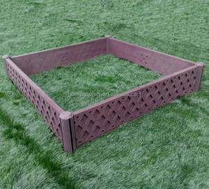 <span class=keywords><strong>Pared</strong></span> <span class=keywords><strong>vertical</strong></span> cuadrada alta macetas de plástico plantador del jardín - Product Image 3