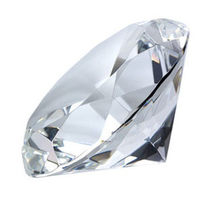Rubinrote Farbe Kristall Diamant Geschenk Brief besch werer
