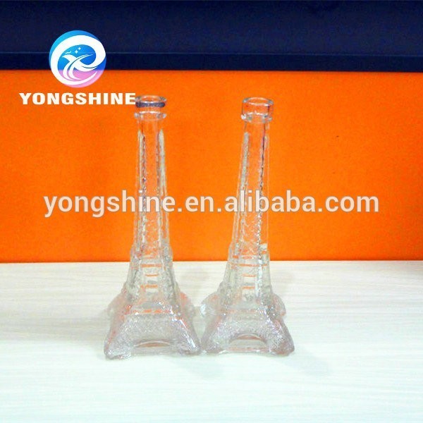 35 ml tour eiffel forme bouteille en verre, Aroma diffuseur bouteille dans le prix pas cher
