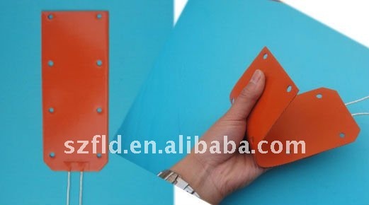 La certification de RoHS de la CE adaptent la bande aux besoins du client de chauffage de silicone
