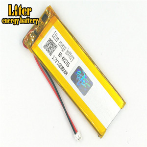 Plug 1,5-2 P <span class=keywords><strong>3</strong></span>,7 V402765 1000 mah factory high quality lithium polymer battery rechargeable Li-Ion's Battery lipo - Product Image 1