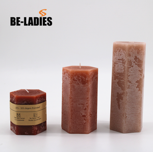 No tóxico, sin humo OEM ODM Velas del pilar de navidad - Product Image 2