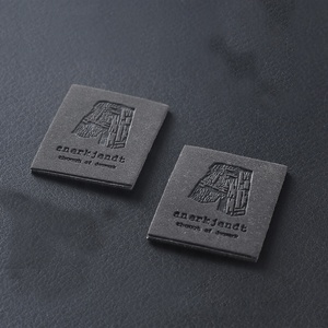 Pièces détachées avec Logo personnalisé en <span class=keywords><strong>cuir</strong></span> véritable gaufré, patchs d'étiquettes pour Jeans et sacs, <span class=keywords><strong>patch</strong></span> en <span class=keywords><strong>cuir</strong></span> véritable, - Product Image 5