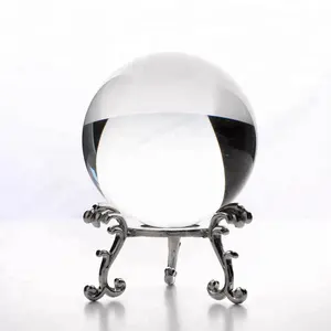 Top grade clear K9 crystal clear ball for photography and divination wholesale gift sets