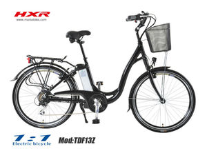 26 polegada battery rear Rack Electric City Bike with <span class=keywords><strong>nice</strong></span> frame - Product Image 1