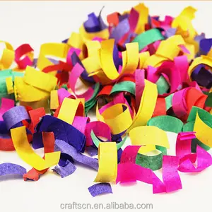 Chinese factory hand cut confetti of flame retardant paper