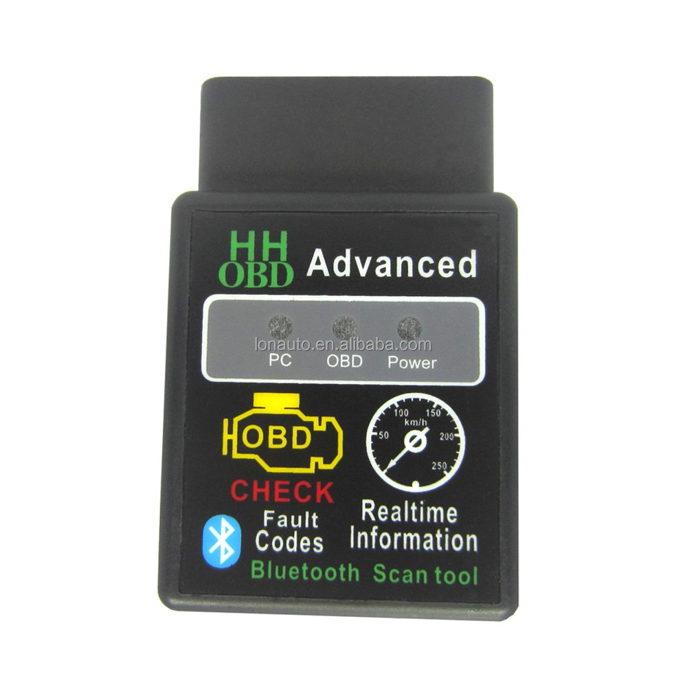 Herramienta de diagnóstico auto obd2 auto herramienta obd ii lector de código del escáner elm327 bluetooth v1.5