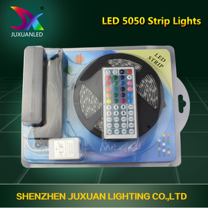 DC12V Impermeable LOS + 44 Teclas de Control Remoto RGB Controller +Adaptador de Corriente impermeable multicolor llevó la tira - Product Image 1