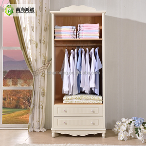 Knock Down Flatpack 2,3 Gaya Rumah Negara, 4,6 Pintu Kayu MDF Lemari Kamar Tidur Modern - Product Image 2