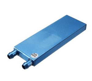 Bloc d'eau personnalisé / Dissipateur thermique à refroidissement par eau 162x41x12mm Bloc d'eau en aluminium Dissipateur thermique Bloc d'eau pour CPU GPU - Product Image 1
