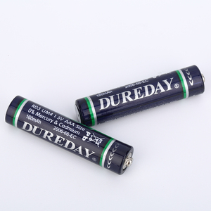 Batteria Alcalina <span class=keywords><strong>AAA</strong></span> OEM in Carbonio, Celle Extra Resistenti ad Alta Energia 1.5v Um4 Am4 <span class=keywords><strong>R03</strong></span> PVC Dureday R03P 160mAh - Product Image 5