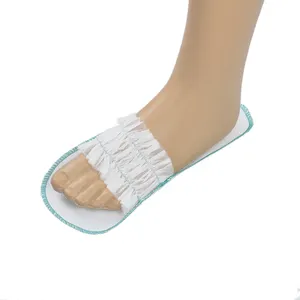 SPA Pijat Non Tenun Sandal Sekali Pakai dengan Desain Kaki Terbuka