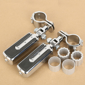 Clavijas y abrazaderas cromadas antideslizantes para <span class=keywords><strong>KAWASAKI</strong></span> <span class=keywords><strong>VULCAN</strong></span> VN400 <span class=keywords><strong>VN800</strong></span> VN900 VN1500 - Product Image 1