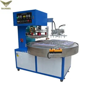 Hot Koop Geautomatiseerde Draaitafel Ultrasone PETG Clamshell Sealer Hoge Frequentie Blister Verpakking Thermische Sluitmachine