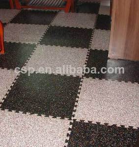 Fabricante de goma suelo de baldosas para al aire libre/enclavamiento piso de goma para el jardín - Product Image 6