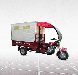 Tricycle à Cargaison/Cabine à <span class=keywords><strong>3</strong></span> <span class=keywords><strong>Roues</strong></span> à Couvercle Arrière pour le Transport de Marchandises et de Passagers - Product Image 4