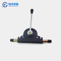 Levier de commande à distance pour commande de valve hydraulique PTO de boîte de vitesses, certifié ISO9001, garantie 1 an, pièces de machines de construction
