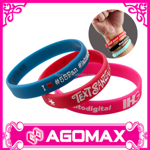 Pas cher personnalisé coloré drôle pour adidas <span class=keywords><strong>nike</strong></span> silicone bracelet - Product Image 6