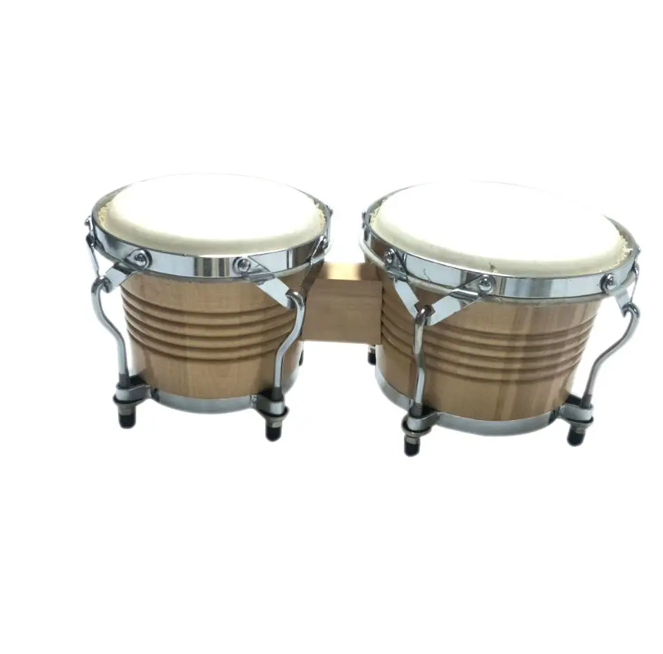 Instrumento de percusión de Tambor Africano Bongo, venta al por mayor