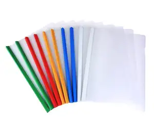 Thư Mục Tệp Trong Suốt Bìa Báo Cáo Rõ Ràng Với Thanh Trượt Tiếp Tục Trình Bày Thư Mục Tệp Trình Tổ Chức Chất Kết Dính Cho Giấy Kích Thước <span class=keywords><strong>A4</strong></span> - Product Image 1