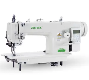 ZJ0303DDI-3 Direct drive computerized lockstitch sewing machine with top and bottom feed, auto trimmer (foot lifting by knee)