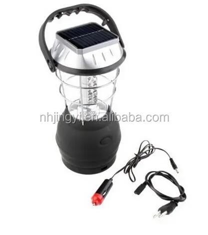 water resistant rechargeable hand cranking dynamo solar 36pcs led camping lantern