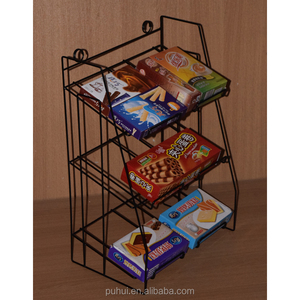 Cửa Hàng Tạp Hóa Lịch Thi Đấu Bán Lẻ Tầng Thường Vụ Kim Loại Dây Khuyến Mãi Đồ Ăn Nhẹ Hiển Thị Rack - Product Image 5