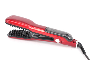 2016 Caliente Innovador Infundido Aceite <span class=keywords><strong>de</strong></span> Argán <span class=keywords><strong>Pelo</strong></span> <span class=keywords><strong>Plancha</strong></span> <span class=keywords><strong>de</strong></span> Vapor con Cepillo Mágico - Product Image 3
