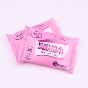 No tejido cómodo suave cuidado de la piel limpieza toallitas húmedas - Product Image 2