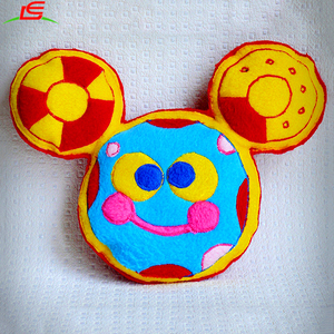 Colores de lana fieltro peluche <span class=keywords><strong>Mickey</strong></span> <span class=keywords><strong>Mouse</strong></span> cojín - Product Image 1