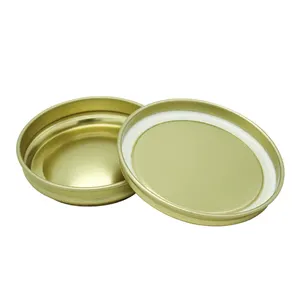 Vacuum Caviar tin box, food grade tin cans, tin box packing