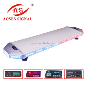 Super Mince Véhicule Toit Lumière Bar <span class=keywords><strong>Police</strong></span> Camion Barre Lumineuse avec <span class=keywords><strong>Sirène</strong></span> - Product Image 5