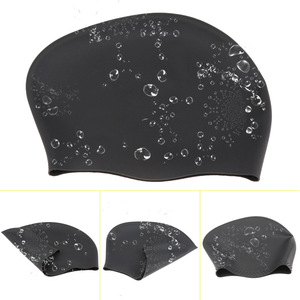سيليكون عالي الجودة تصميم قبعة السباحة الخاصة بك لسباقات الشباب - Product Image 3