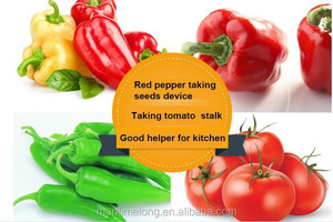 Utensilios de Cocina Creativos: Descorazonadores de Tomate y Chile, Herramienta para Frutas y Verduras, Descorazonador de Pimientos Hylon, Removedor de Núcleos de Verduras - Product Image 5