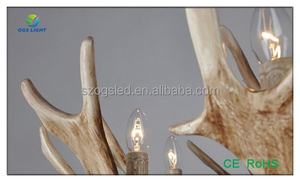 Decoracion de interiores ramas iluminación colgante de cuerno de venado for restaurants - Product Image 3