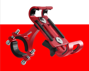 2021 nuovo materiale di alluminio 360 gradi di rotazione della bicicletta del motociclo <span class=keywords><strong>supporto</strong></span> del <span class=keywords><strong>supporto</strong></span> <span class=keywords><strong>per</strong></span> 3.5-6.5 pollici del <span class=keywords><strong>telefono</strong></span> mobile - Product Image 3