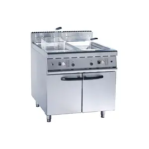 Restaurant Gas Potato Frying Machine/one Drop Fryer/potato Prices Fryers 2.46(kg/h) 3.12(m3/h) 800x900x850+60mm Cm